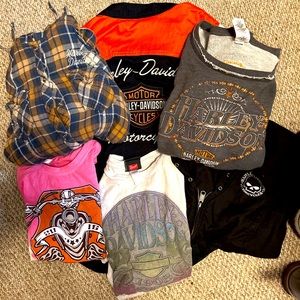 Womans Harley Davidson Shirt Bundle 🏍